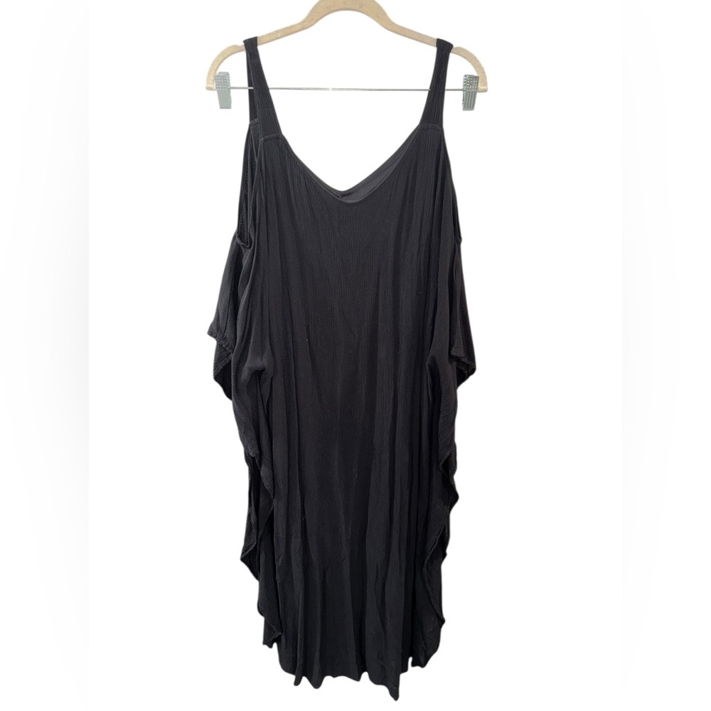 Nina Leonard Black‎ Asymmetrical Dress